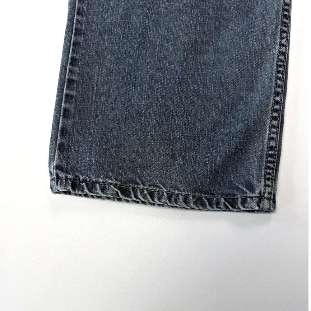 Levi's 569 Loose Straight Jeans Mens 32x32 Blue Denim Mid Wash Good